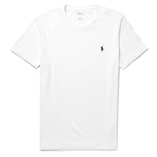 camiseta blanca ralph lauren