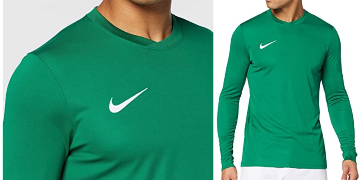 Atrevimiento compañero vaquero Nike triunfa con esta camiseta de manga larga de deporte