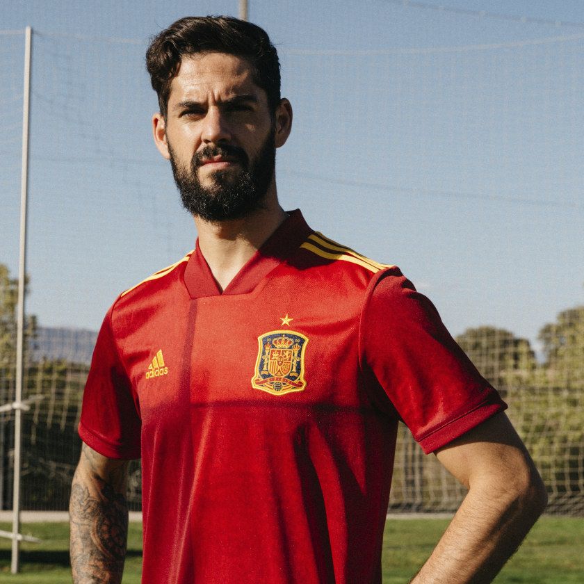Camiseta de fútbol oficial de España 2020