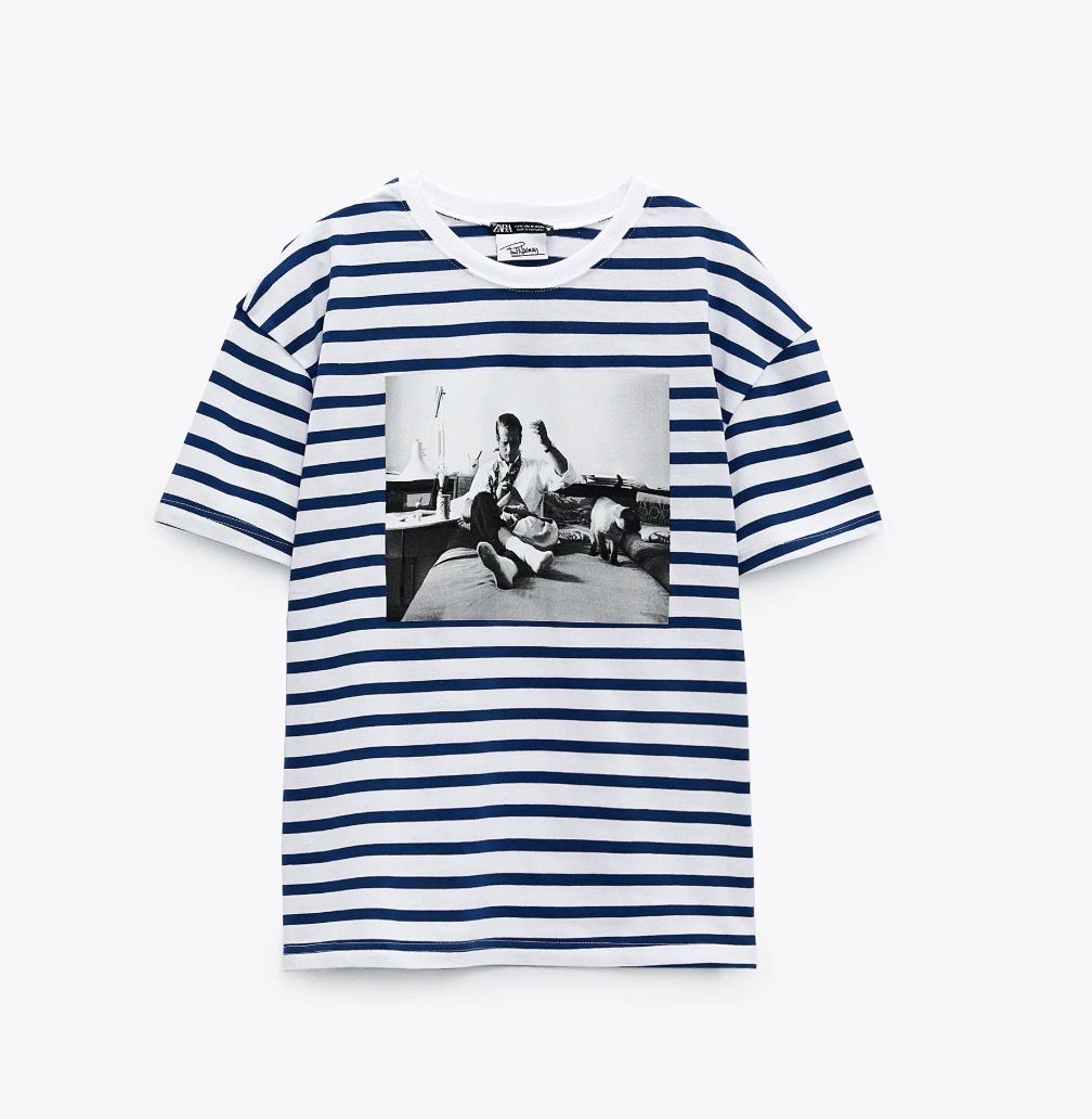 zara paul newman t shirt