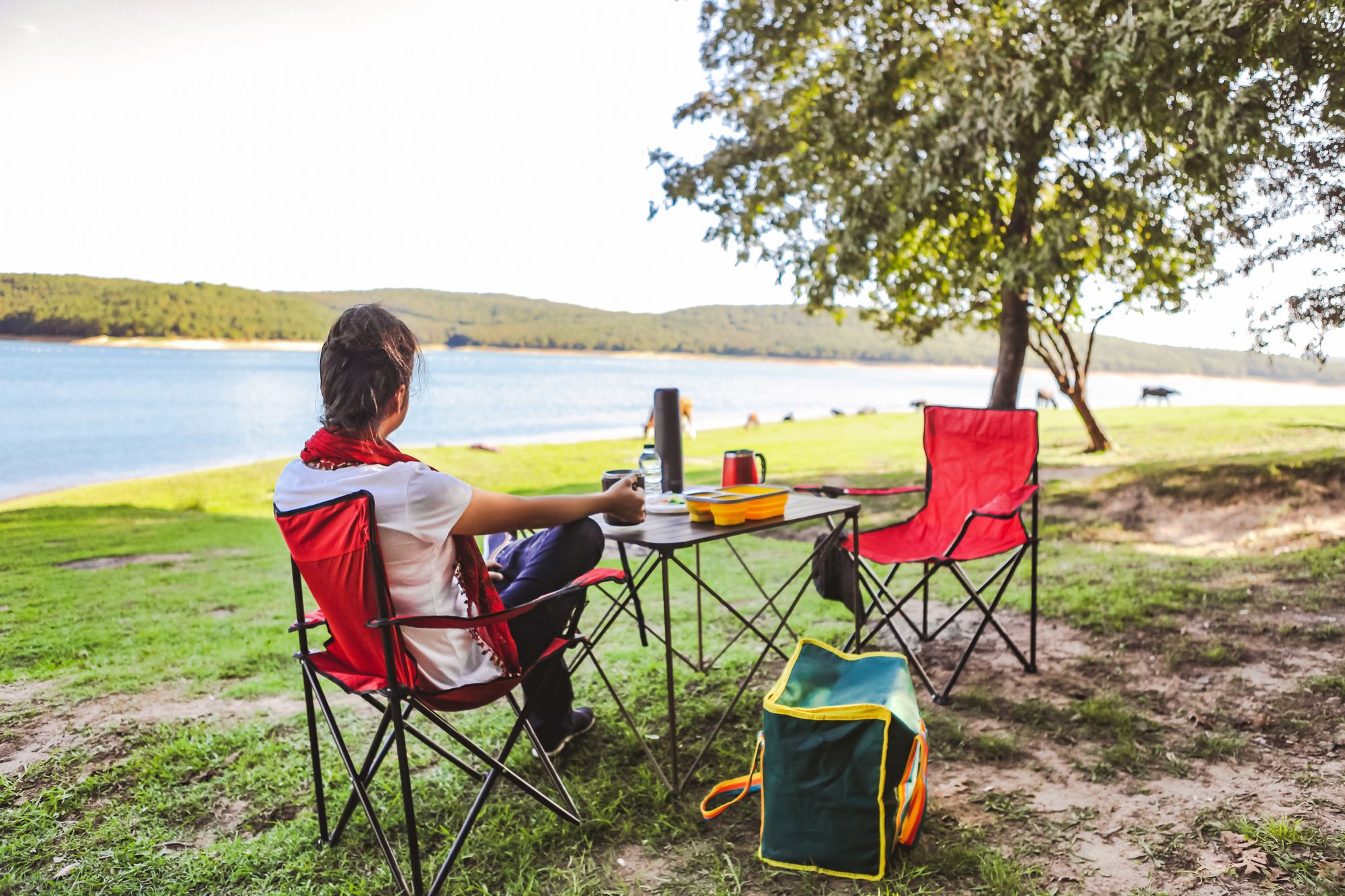 used camping chairs