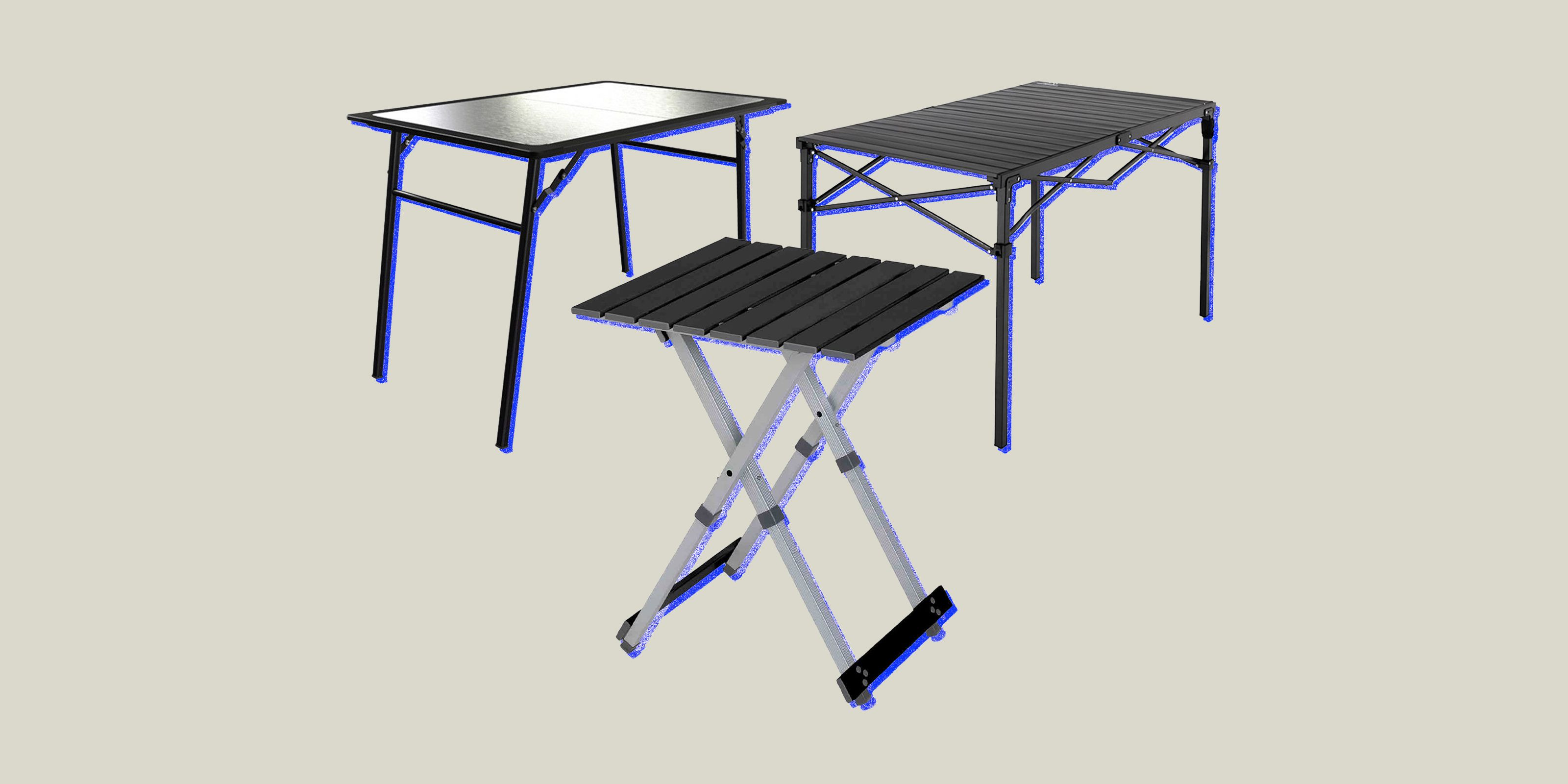 in 3 Sizes-Camping Table Garden Table Folding Table Aluminium Suitcase Table Folding 