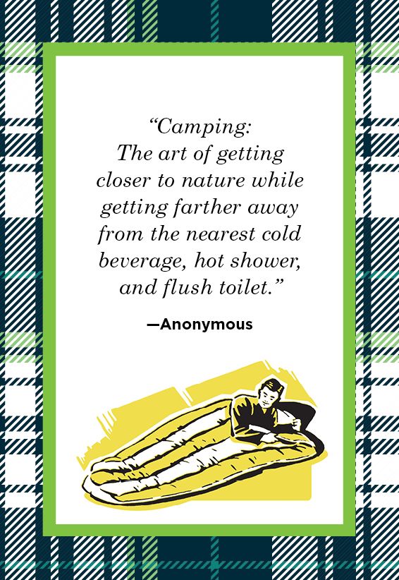 39 Inspiring Camping Quotes - Best Funny Quotes About Camping