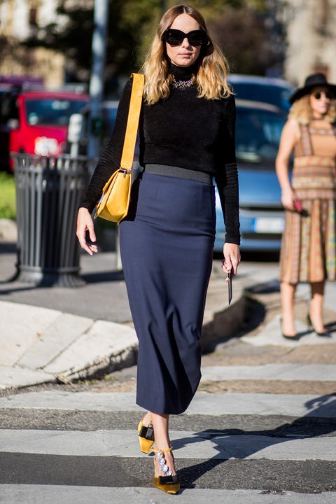 How to style your pencil skirt now: 10 new ideas