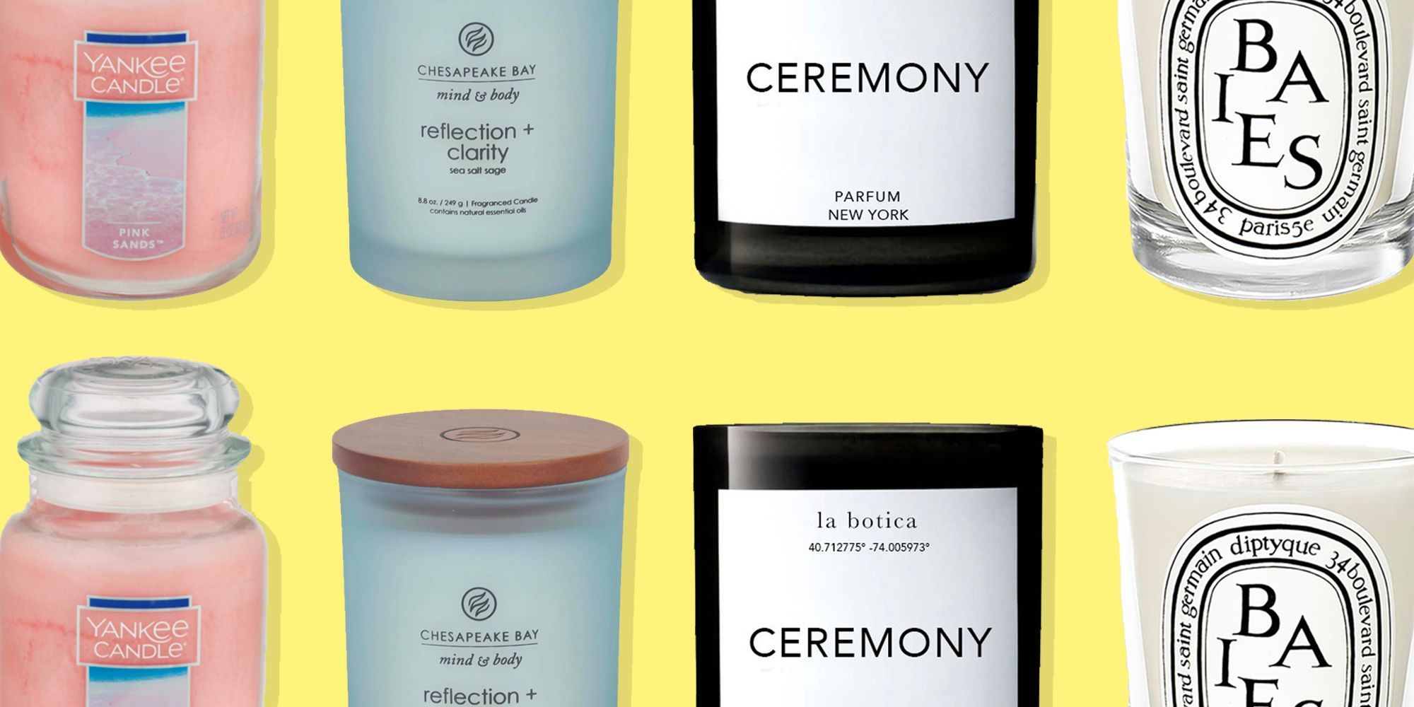 scented candles flavors