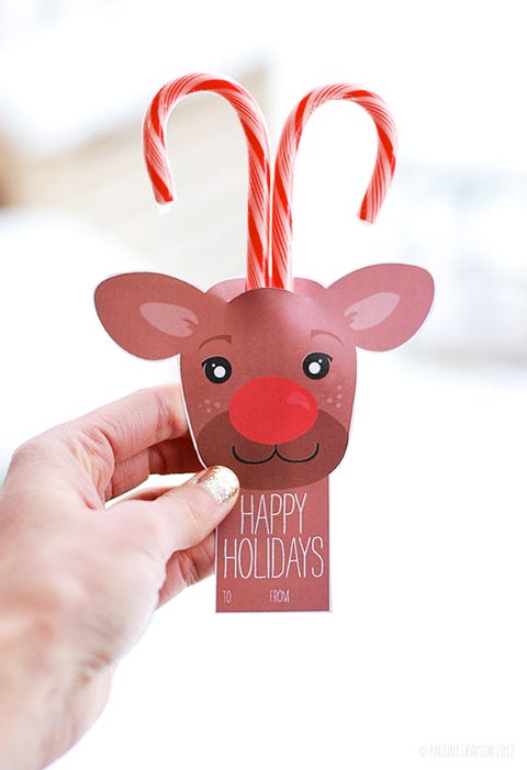10 Candy Cane Reindeer Crafts - Candy Cane Reindeer Ideas ...