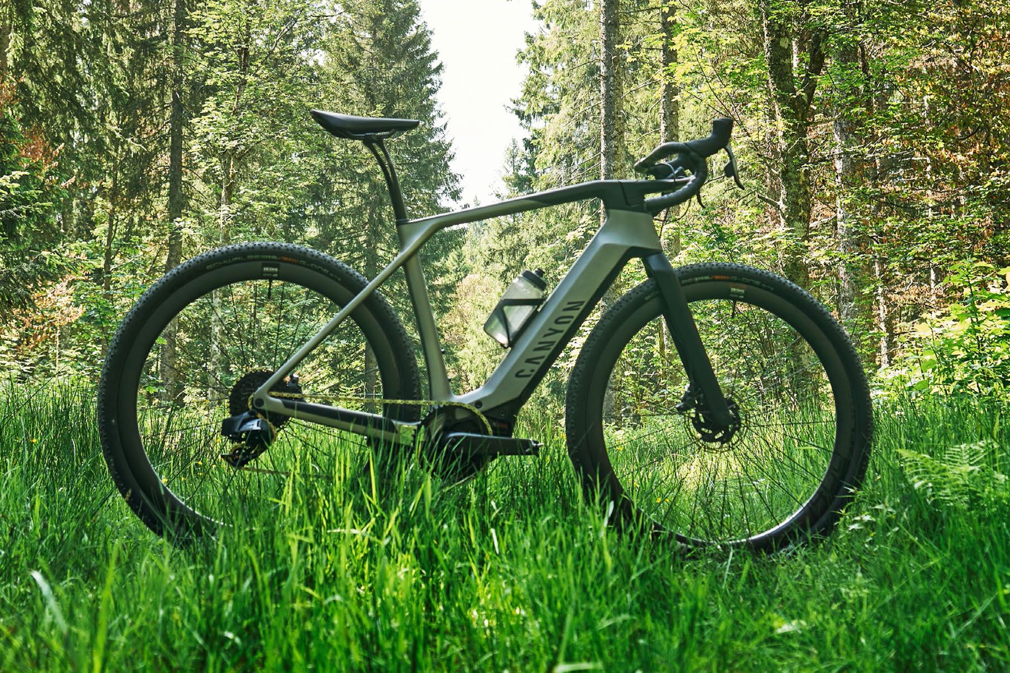 green electric bike