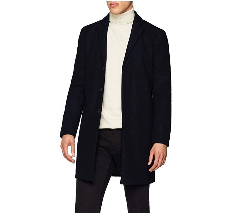 Uomo Abbigliamento da Cappotti da Cappotti lunghi e invernali Cappotto da Uomo di Dolce & Gabbana in Nero 
