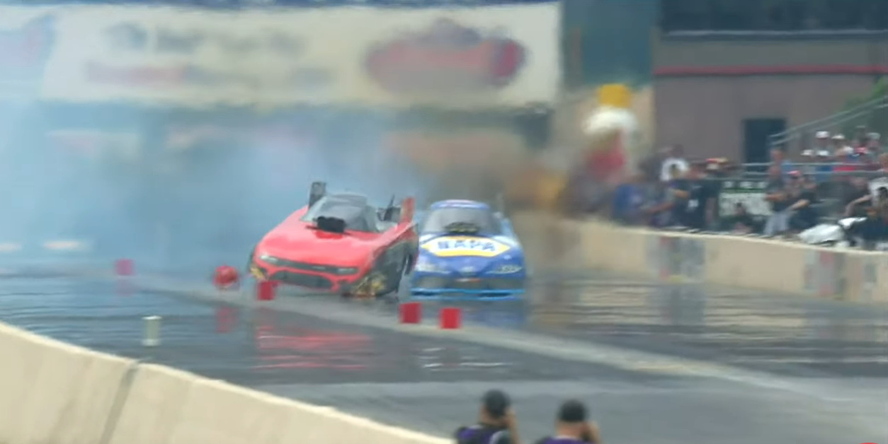 Video: Ron Capps Has a 'I Think I Pooped My Pants' Moment at NHRA Norwalk