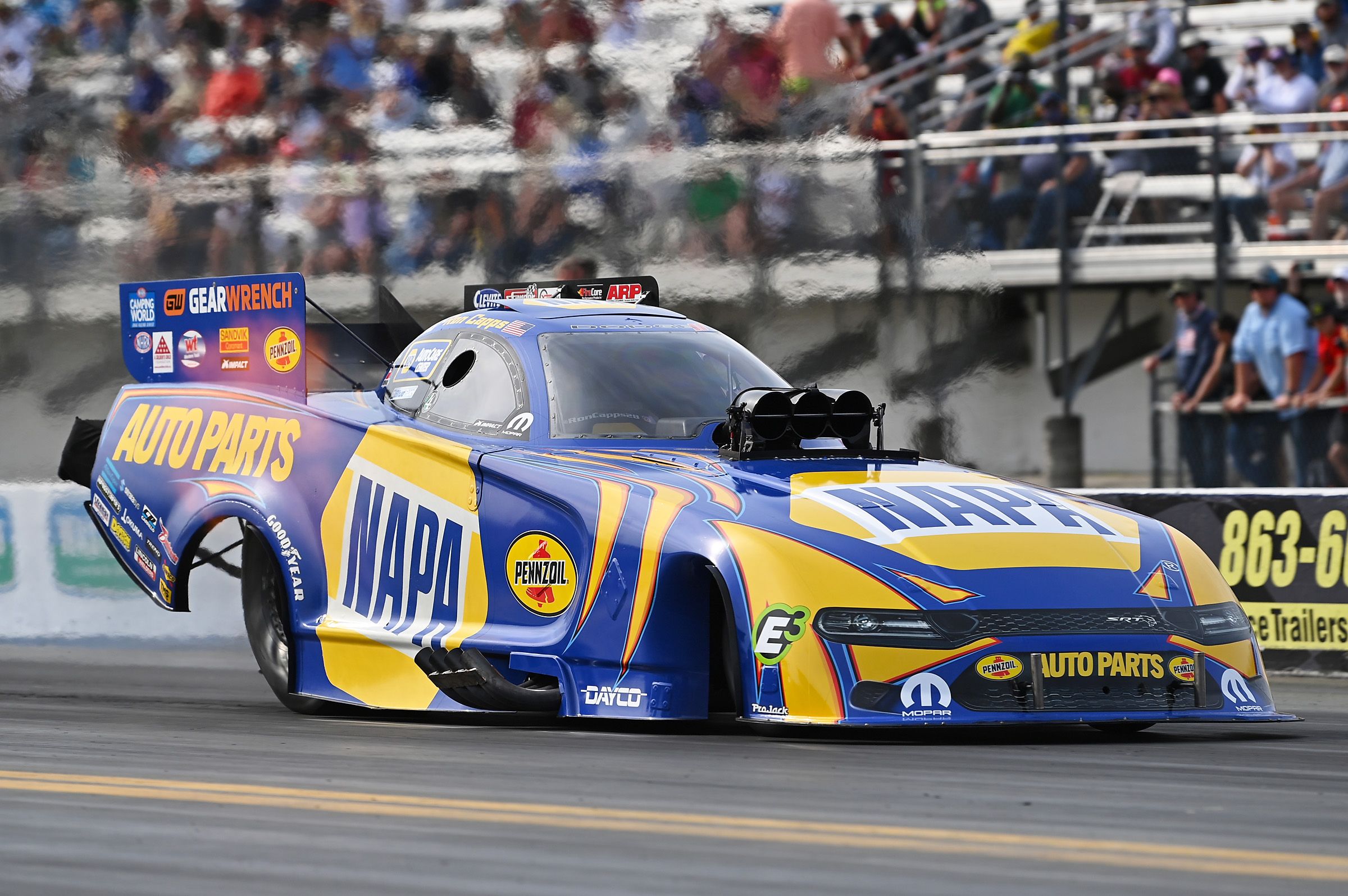 Nhra Star Ron Capps Would Welcome A Shot At Stewart S Srx Series