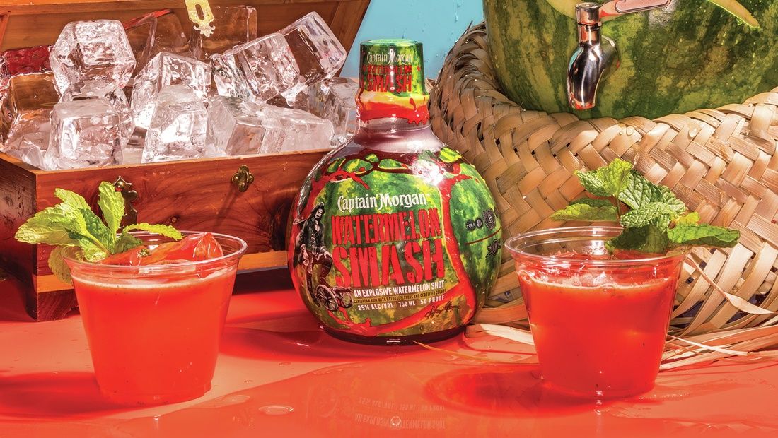 Captain Morgan S New Drink Tastes Like Watermelon Jolly Ranchers