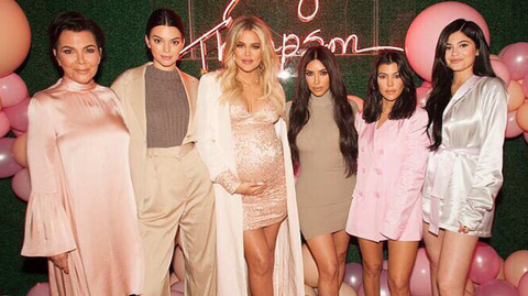 El baby shower de Khloé Kardashian