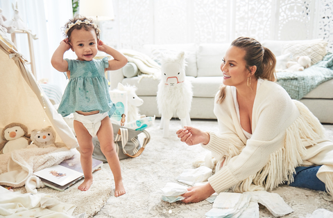 la foto en instagram de los hijos de chrissy teigen que va a