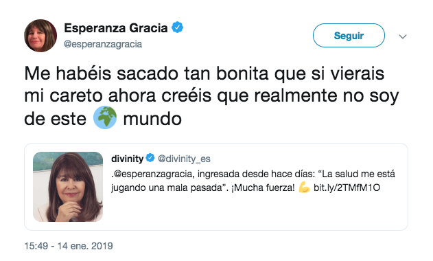 Esperanza Gracia Es La Reina Del Cosmos Y De Twitter, Y Estos Tweets Lo ...