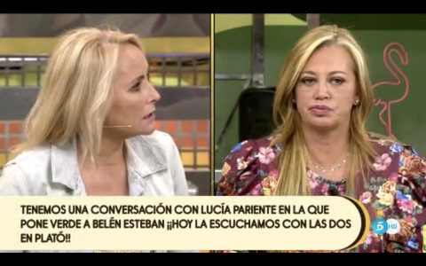Lucía y Belén enfrentadas