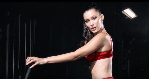 Bella Hadid and Kendall Jenner in LOVE Magazine Advent Calendar Trailer 