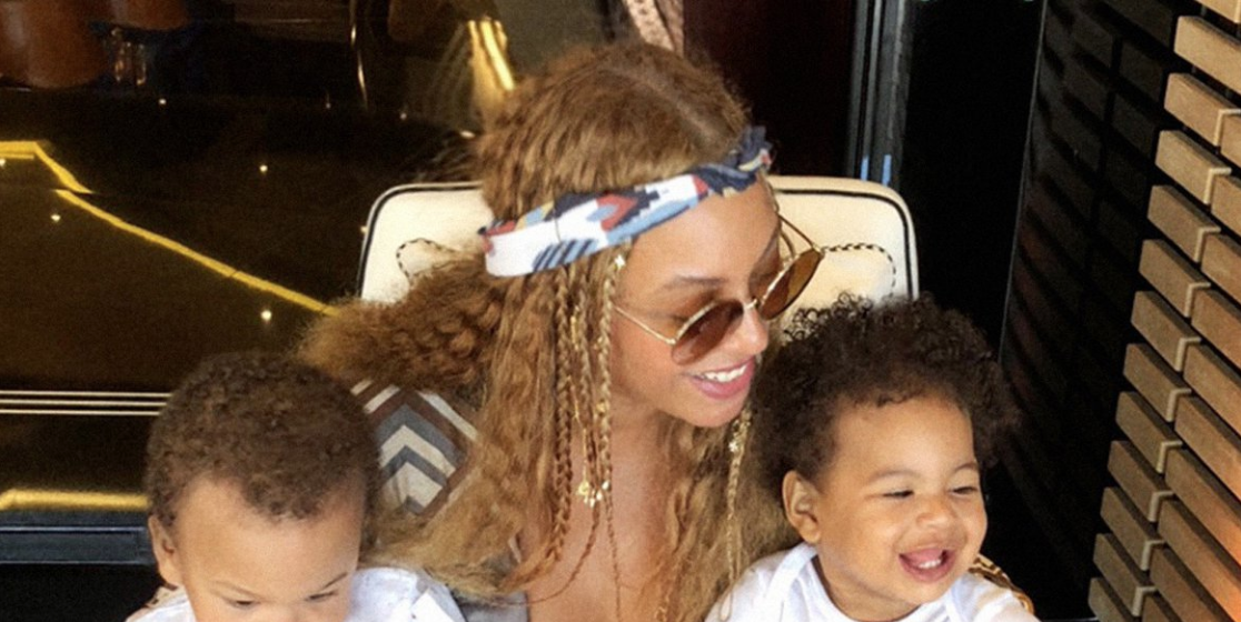 Beyoncé Shares Photos of Twins Sir and Rumi Carter in 