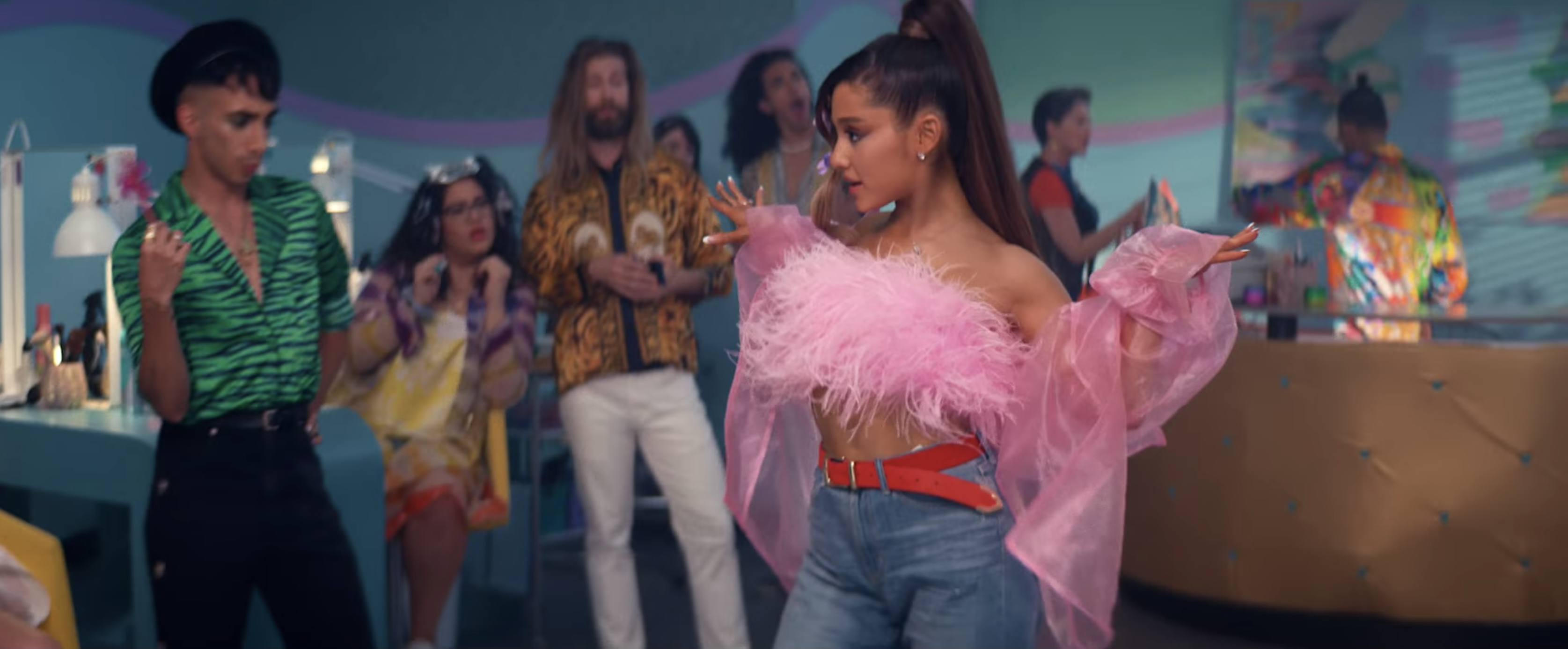 ariana grande thank you next outfits