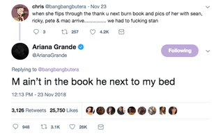 Ariana Grande On Why She Left Late Ex Mac Miller Out Of Her Thank