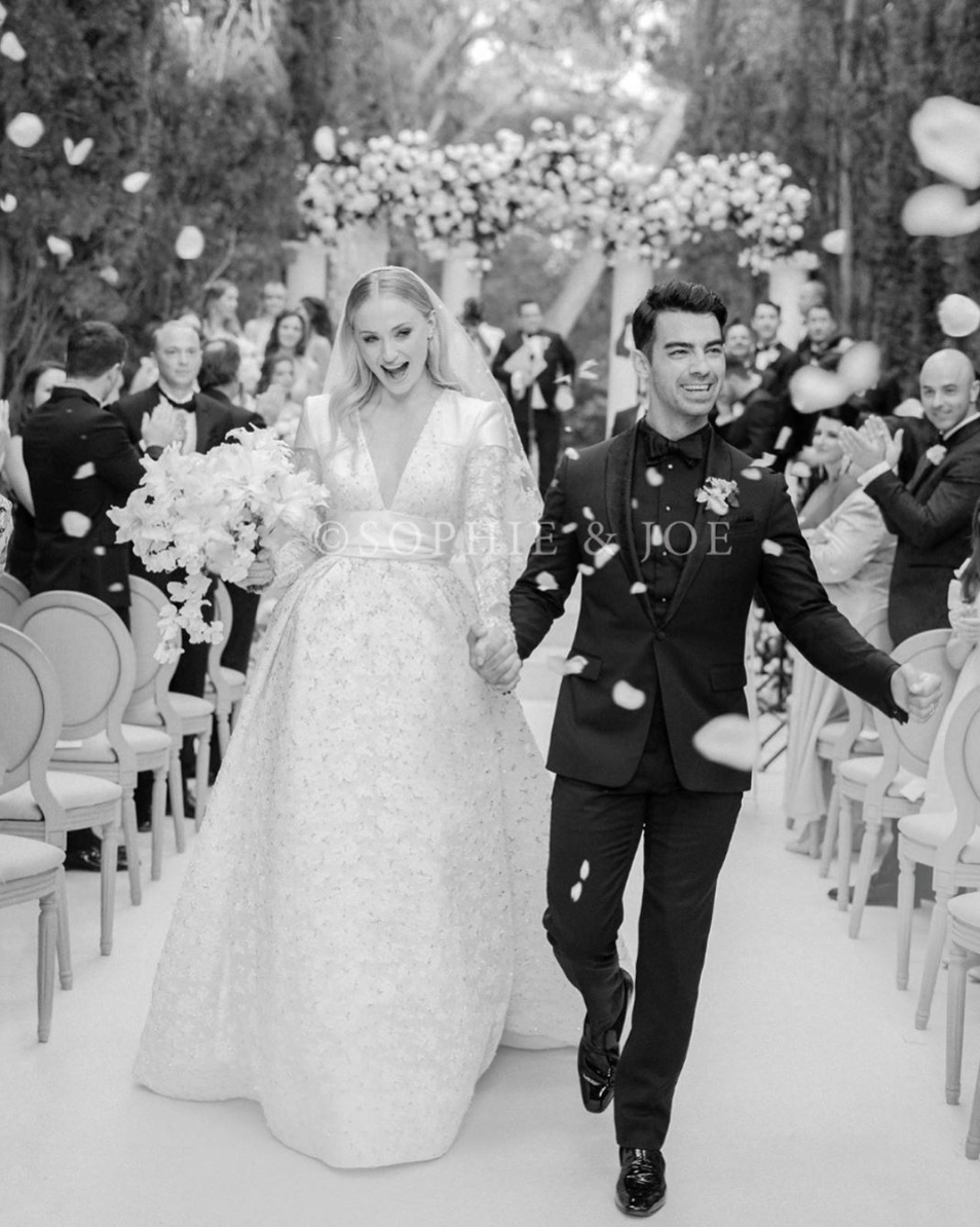 See Sophie Turner and Joe Jonas&#39; First Wedding Photos on Instagram