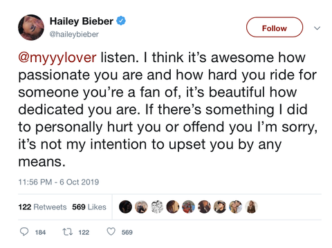 Hailey Baldwin Reacts To Taylor Swift Fans Bullying Her And