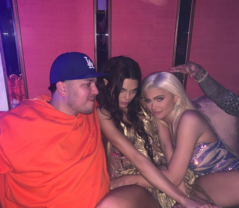 See Kris And Kylie Jenners Rare New Rob Kardashian Photos