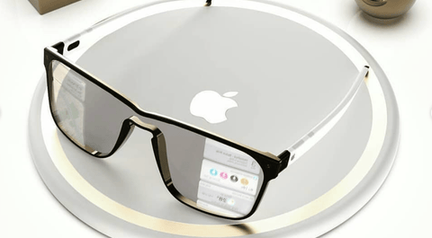 a mockup of what apple glass could look like