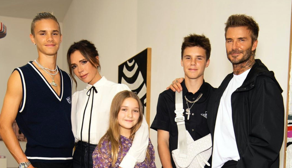 Victoria Beckham’s New Family Portrait Shows How Grown Up Romeo and Cruz Have Become