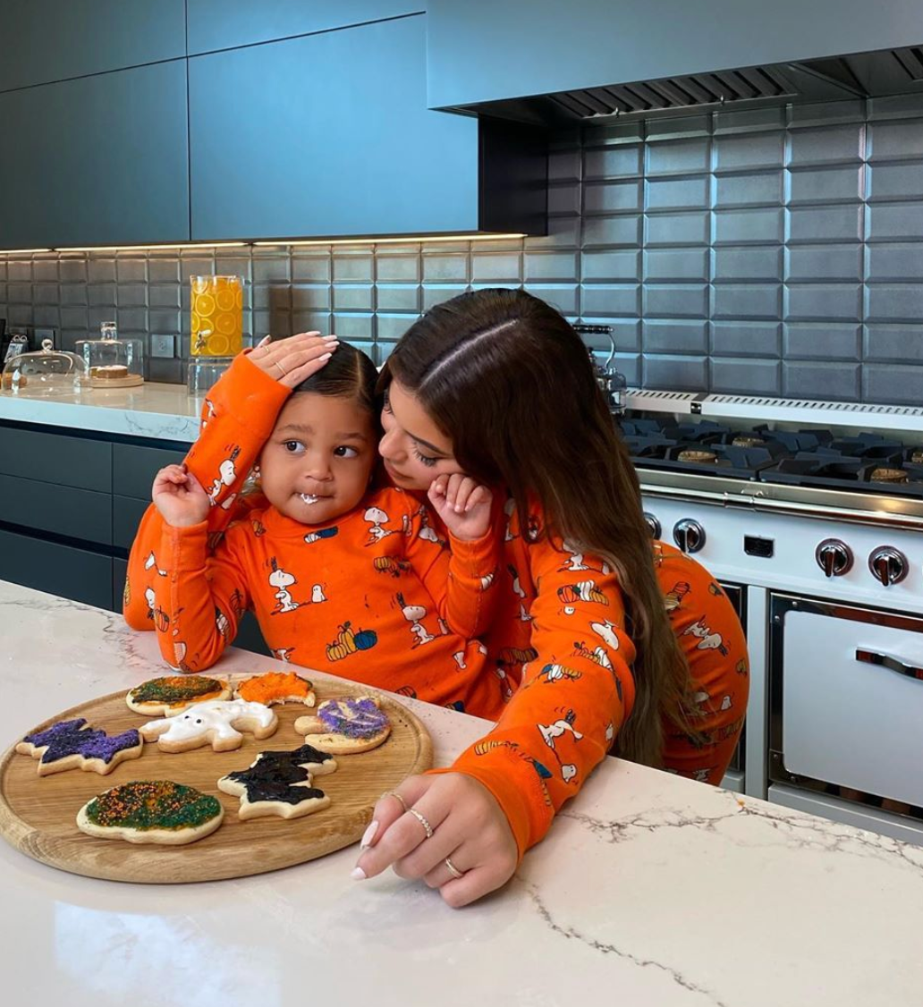 Stormi Webster Baking Halloween Cookies With Kylie Jenner Is the Cutest Thing You’ll See This Week