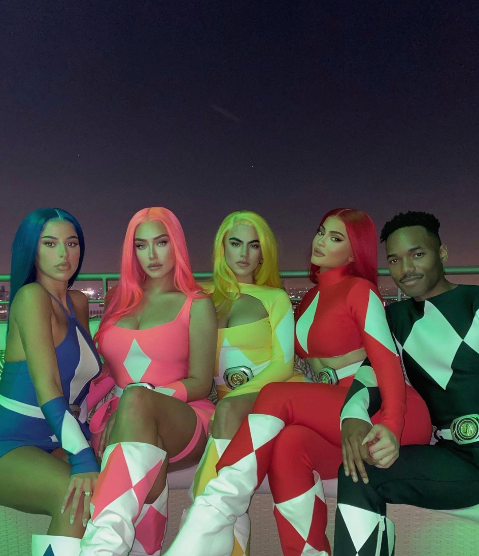 Kylie Jenner and Her Friends Dressed Up as Sexy Power Rangers for Halloween 2020