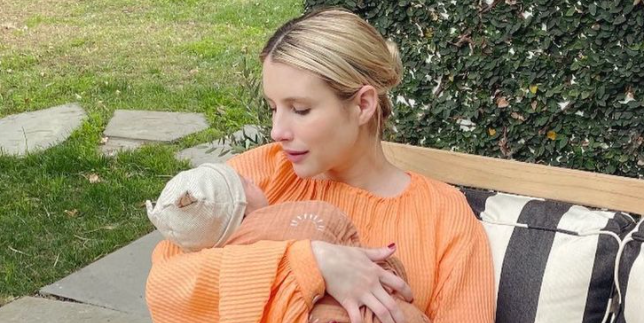 Emma Roberts Shares First Photo of Her Baby Boy Rhodes Hedlund