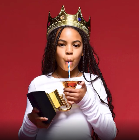 Blue Ivy Carter With her Grammy blue ivy carter with her grammy