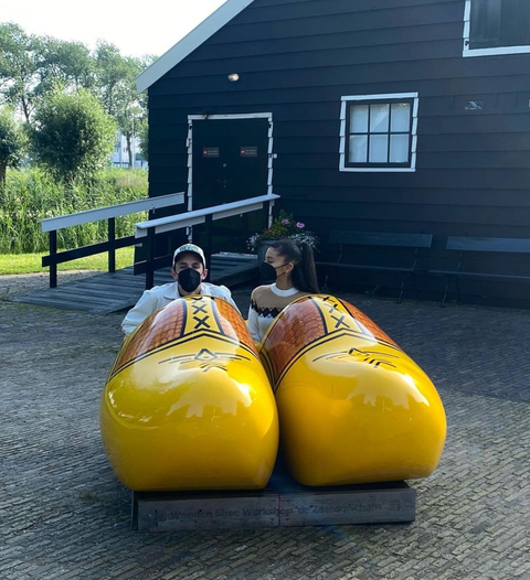 Ariana Grande and Dalton Gomez on their honeymoon ariana grande and dalton gomez on their honeymoon