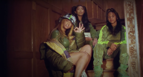 Beyoncé modeling with her children beyoncé modeling with her children