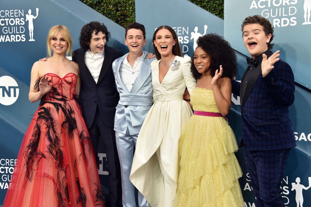 Stranger Things Cast On 2020 Sag Awards Red Carpet