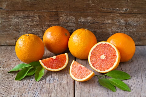 These stunning pink Cara Cara oranges are the perfect G+T garnish