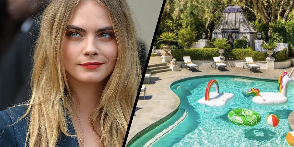 Inside Cara Delevingne's fun Los Angeles home