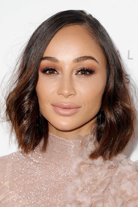 7 Celebs With Black Hair Highlights We Love Highlights For