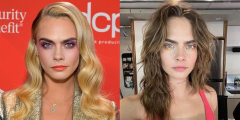 celebrity hair transformation