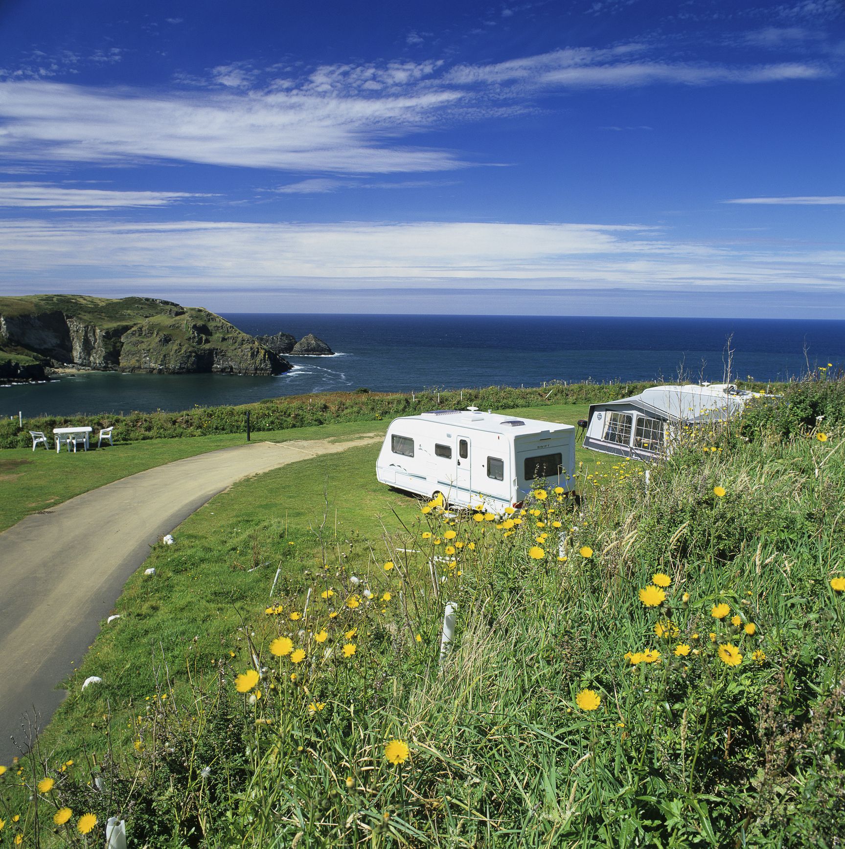 Caravans are the first choice for UK staycation accommodation this summer