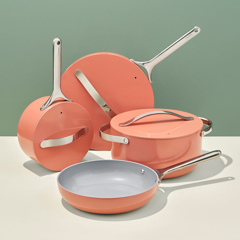 Caraway's Viral Cookware Set Is $150 Off Right Now & It's Never On Sale