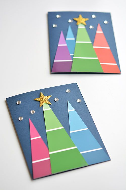 40 Diy Christmas Cards Unique Christmas Card Ideas