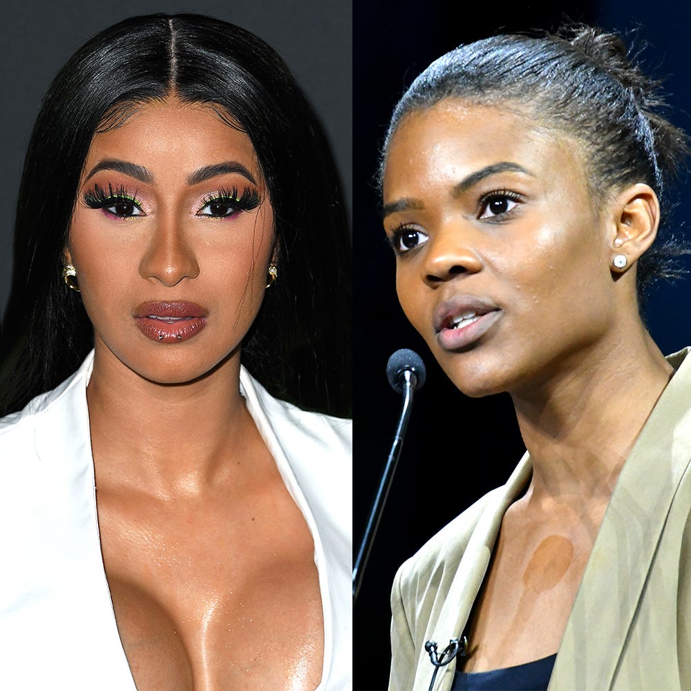 Cardi B and Conservative Pundit Candace Owens Got Into A Twitter Feud About Joe Biden