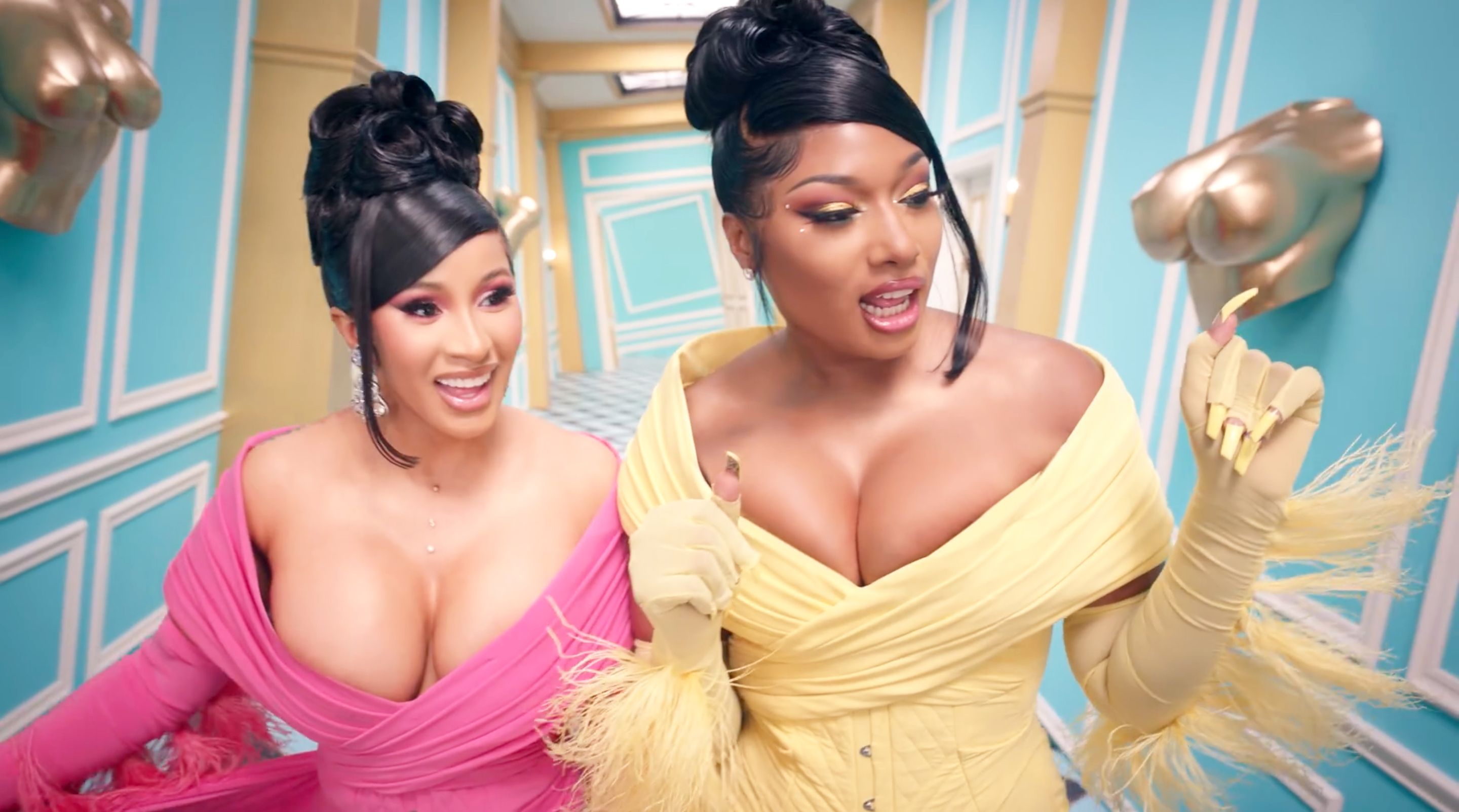 Cardi B And Megan Thee Stallion Release Wap Behind The Scenes Video - wap roblox id cardi b megan thee stallion