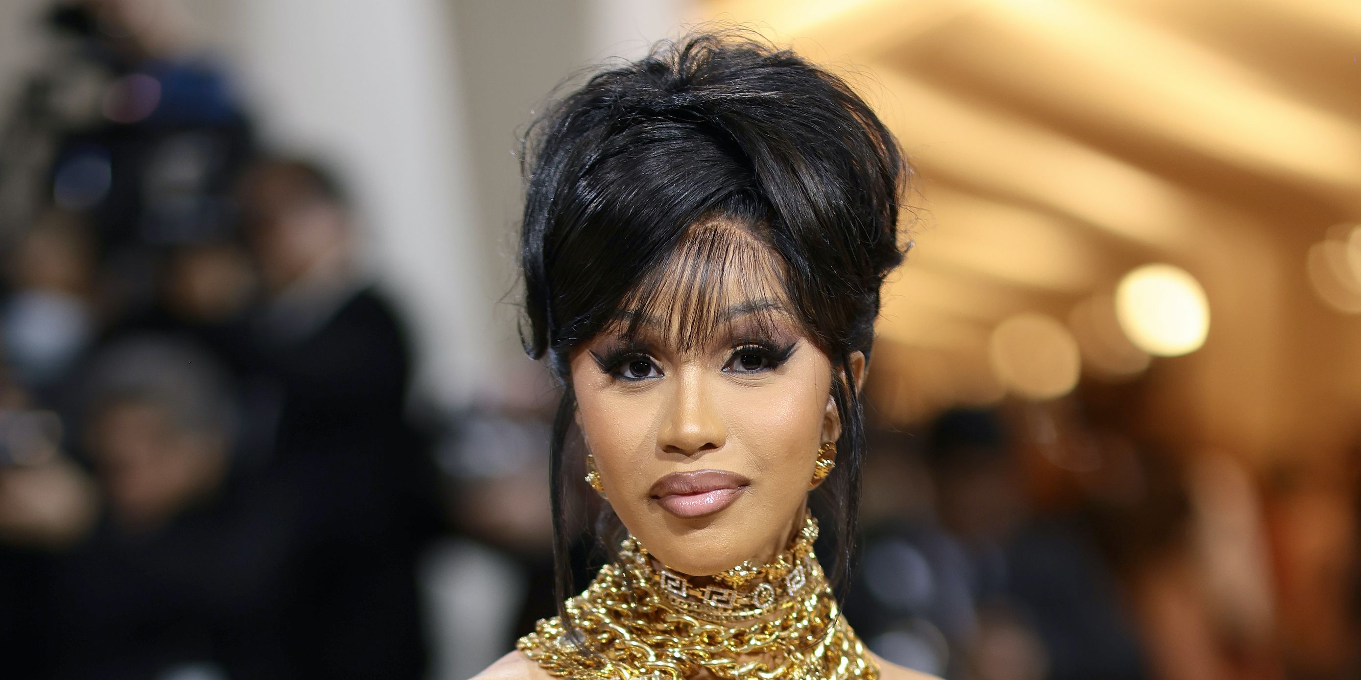Cardi B just got real about her "mustache" in makeup-free selfie