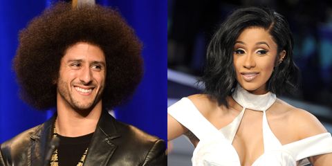 Cardi B has said she would not perform at Super Bowl show unless Colin Kaepernick is hired