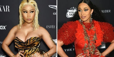 Cardi B And Nikki Minaj Fight At Harper S Bazaar Icons Event Cardi B And Nikki Minaj Fight At Harper S Bazaar Icons Event