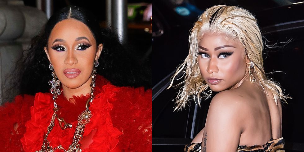 Cardi B And Nicki Minaj Fight At Harpers Bazaars Icons Party And Cardi Bs Statement On It