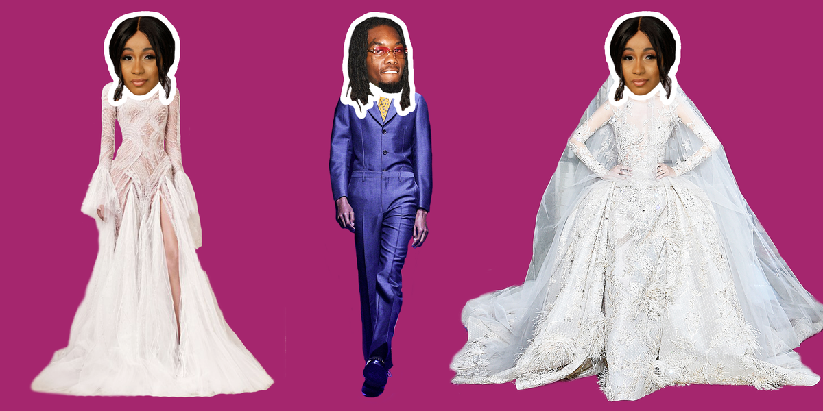 10 Dream Wedding Looks for Cardi B and Offset