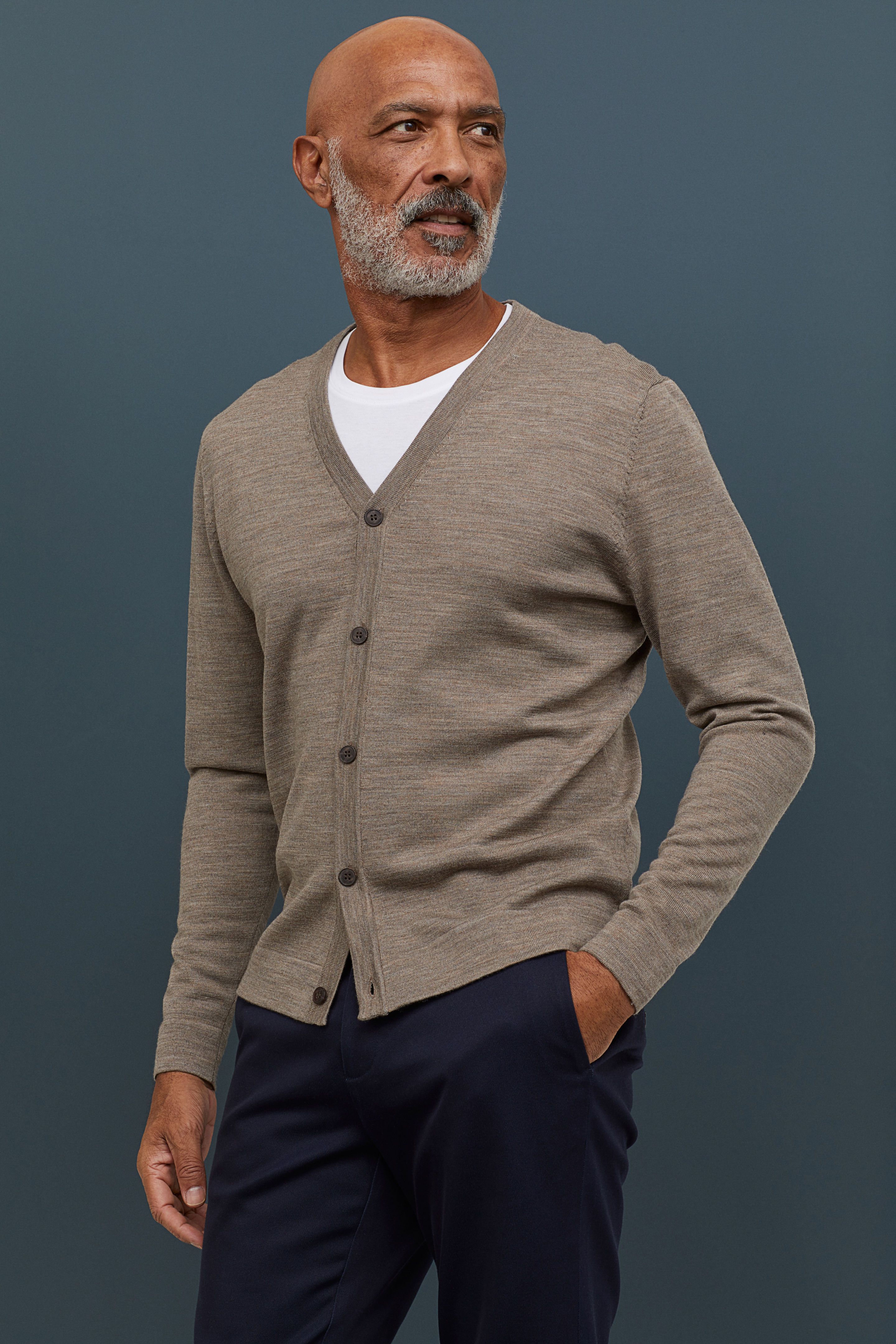 uomo cardigan